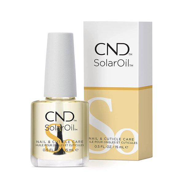 CND SolarOil Nail & Cuticle Care 0.5 oz / 15 ml Infused with Vitamin E & Jojoba Oil - Professional Product