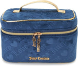 Juicy Couture Women's Cosmetics Bag - Travel Makeup and Toiletries Train Case Organizer