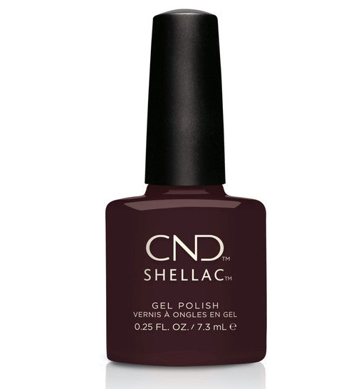 CND Shellac Gel Nail Polish - DARK LAVA 0.25 oz - Professional Product