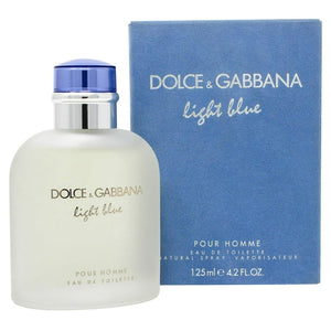 DOLCE & GABBANA LIGHT BLUE 4.2 oz EAU DE TOILETTE SPRAY FOR MEN