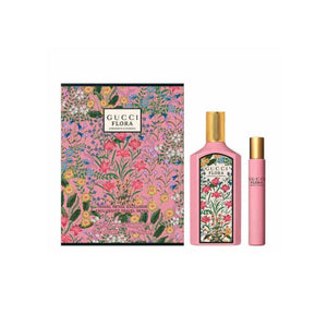 GUCCI FLORA GORGEOUS GARDENIA 2 PCS SET FOR WOMEN: 3.3 EAU DE PARFUM SPRAY + 0.33 EAU DE PARFUM SPRAY