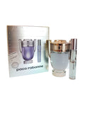 PACO INVICTUS 2 PCS SET FOR MEN: 3.4 EAU DE TOILETTE SPRAY + 0.68 OZ EAU DE TOILETTE SPRAY