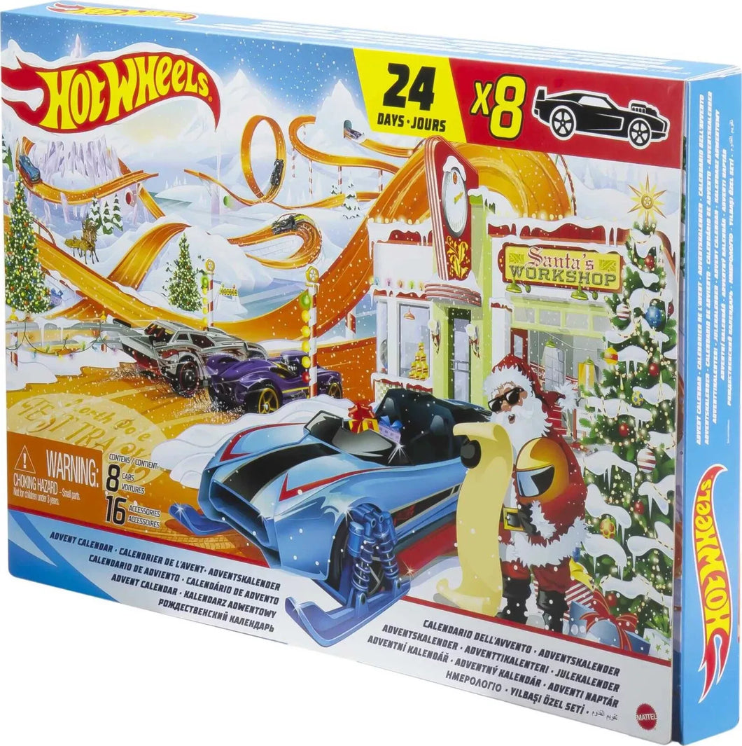 Hot Wheels Advent Calendar for Collectors & Kids