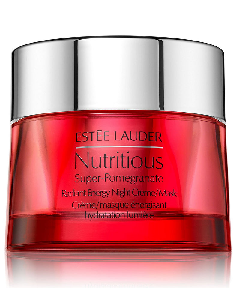 ESTEE LAUDER NUTRITIOUS SUPER-POMEGRANATE RADIANT ENERGY NIGHT CREME/MASK 1.7 OZ