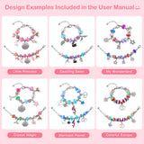 Charm Bracelet Making Kit for Girls, DIY Jewelery Making, Unicorn / Mermaid / Swan / Dreamy / European Craft Gifts for Teen