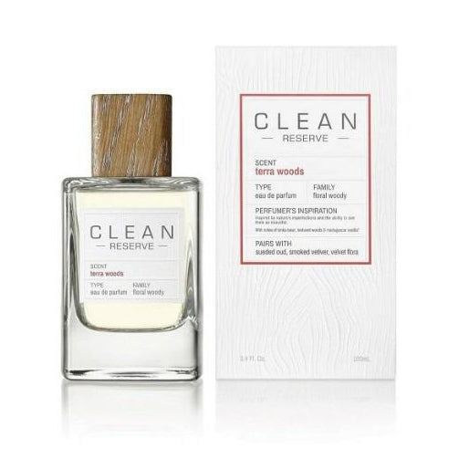 Clean Reserve Terra Woods by Clean 3.4 oz Eau de Parfum Spray