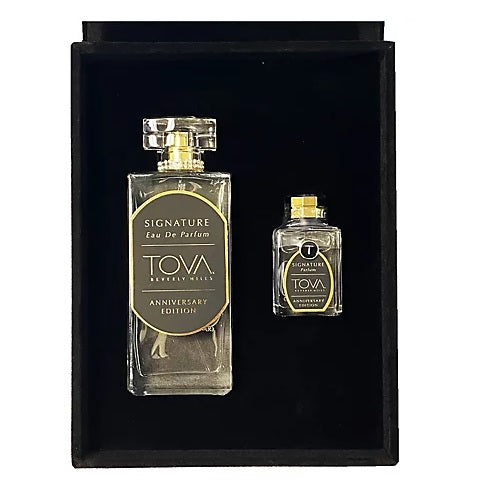 TOVA Beverly Hills Signature Anniversary Collection 2 Piece Set 3.4 oz + 0.5 oz Eau De Parfum Spray for Women