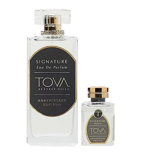 TOVA Beverly Hills Signature Anniversary Collection 2 Piece Set 3.4 oz + 0.5 oz Eau De Parfum Spray for Women